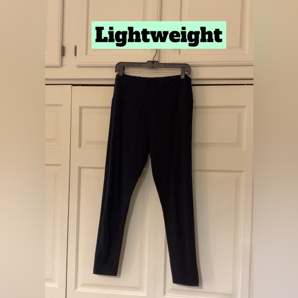 6 pairs of Leggings 3XL Black, Blue, Purple, and Gray - Picture 7 of 16